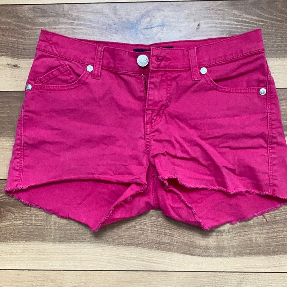Rock & Republic hot pink jean shorts
